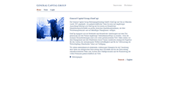 Desktop Screenshot of generalcapital.de