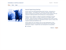 Tablet Screenshot of generalcapital.com